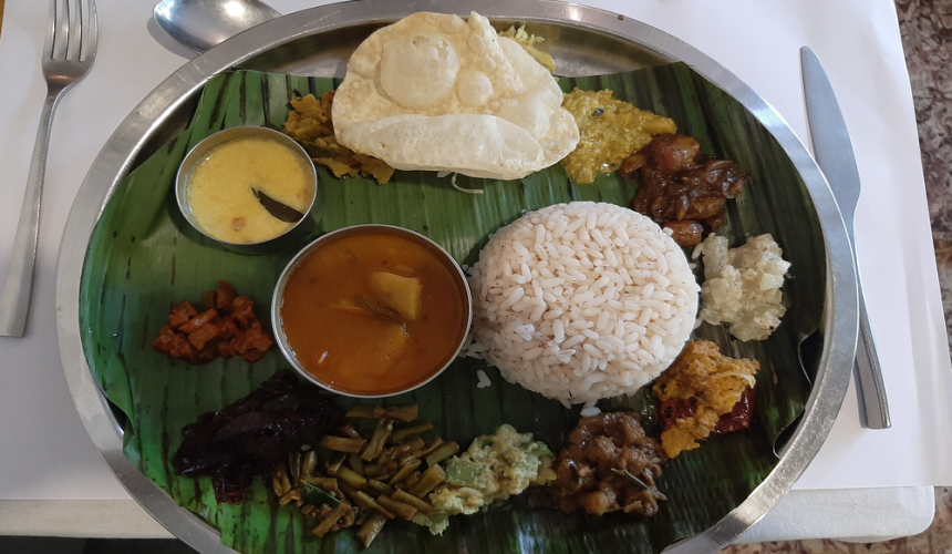 ayurveda and yoga resort in kerala image of kerala food